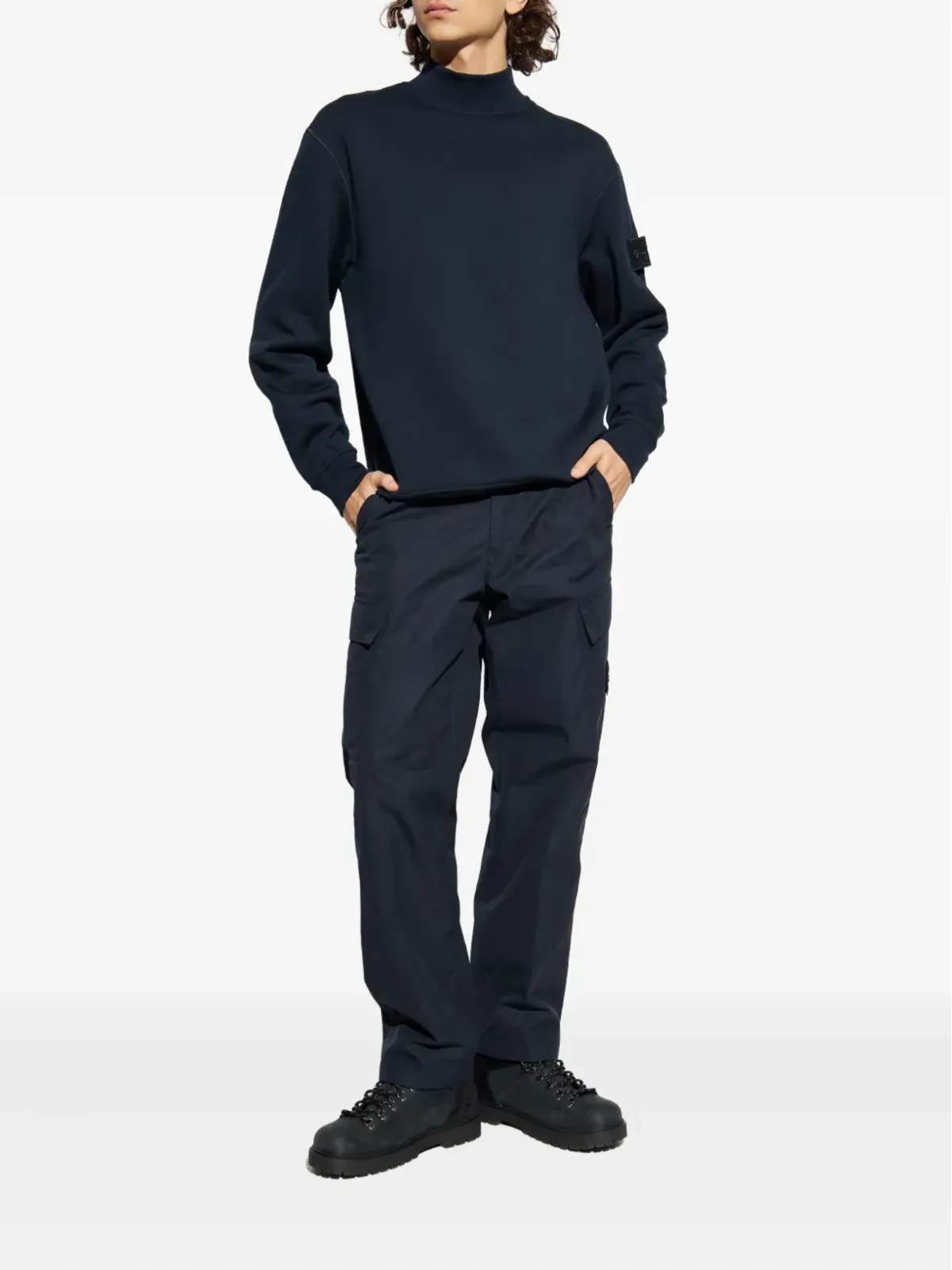 Stone Island モックネック スウェットシャツ - 画像2