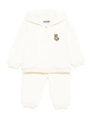 Moschino Kids テディ刺繍トラックスーツ - サムネイル1