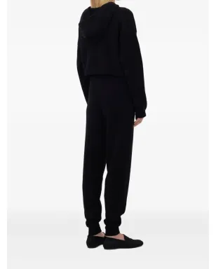 LouLou de Saison Hespero LDS ドローストリングパンツ（ブラック） - サムネイル4