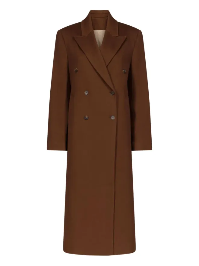 Loulou de Saison LouLou de Saison ピークラペル ダブルブレストコートの商品画像