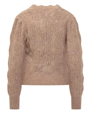 MARANT ÉTOILE パフスリーブ オープンニット セーター - サムネイル2