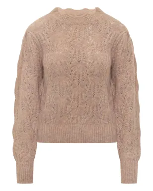 MARANT ÉTOILE パフスリーブ オープンニット セーター - サムネイル3