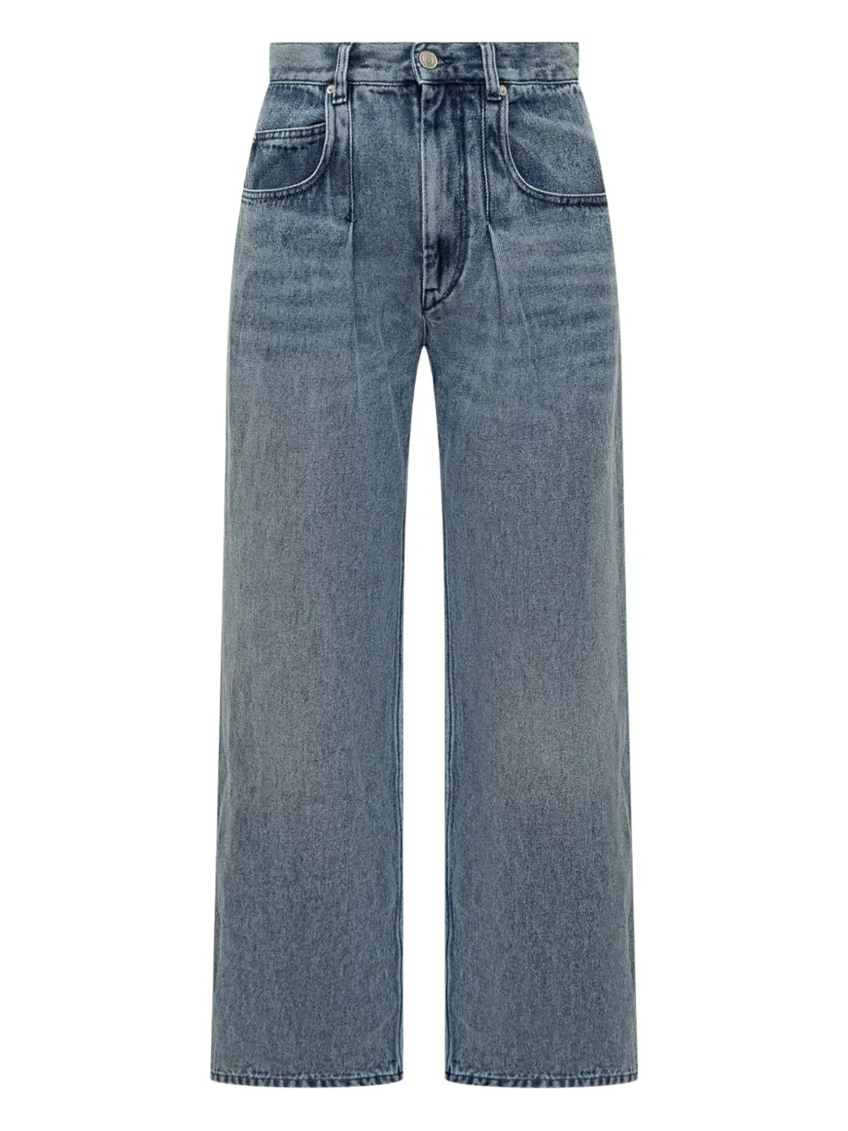 ISABEL MARANT プリーツ入りワイドパンツ - 画像1