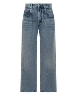 ISABEL MARANT プリーツ入りワイドパンツ - サムネイル1