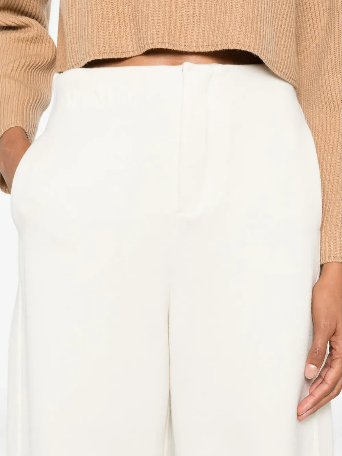 Max Mara クロップド パラッツォパンツ - 画像5