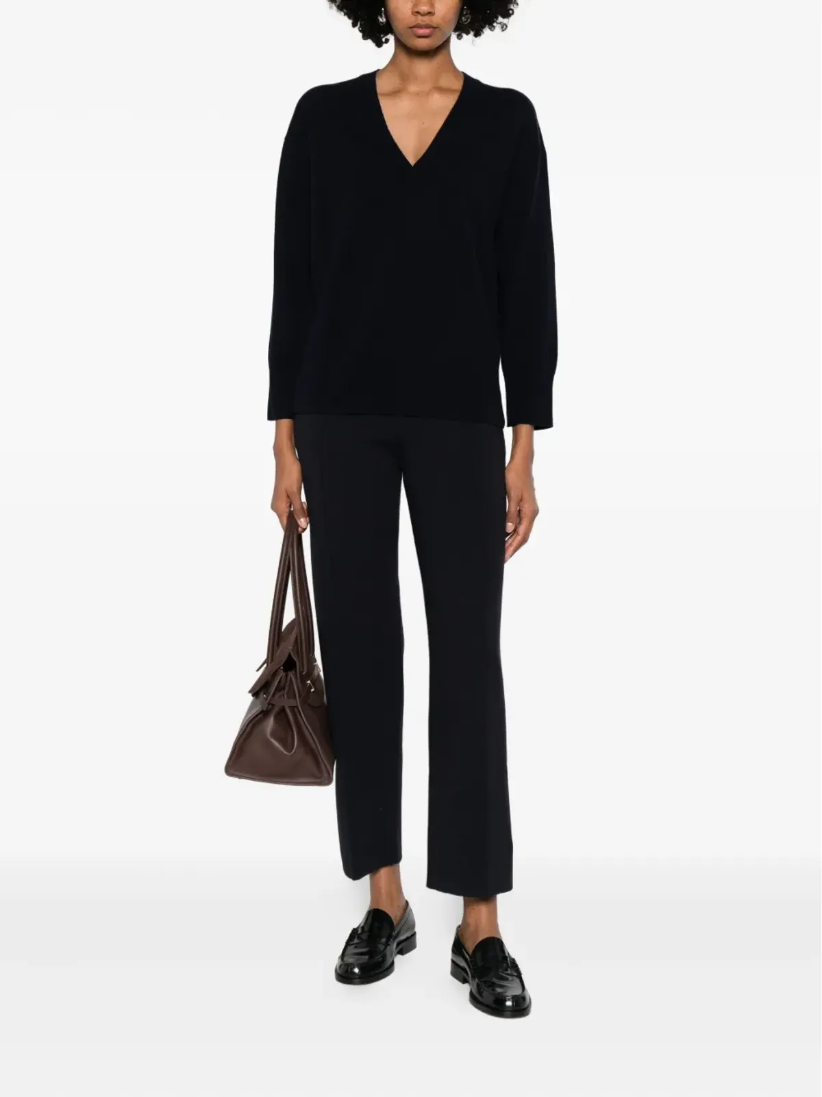 Max Mara ハイウエストストレートパンツ - 画像2