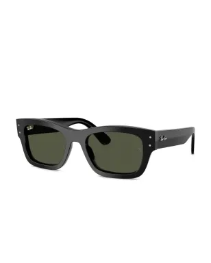 Ray-Ban 長方形のアセテートサングラス - ブラック - サムネイル2