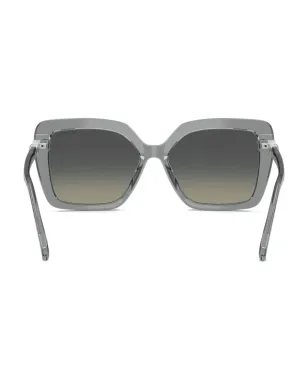 Swarovski Eyewear スクエアフレーム クリスタル装飾サングラス - サムネイル4