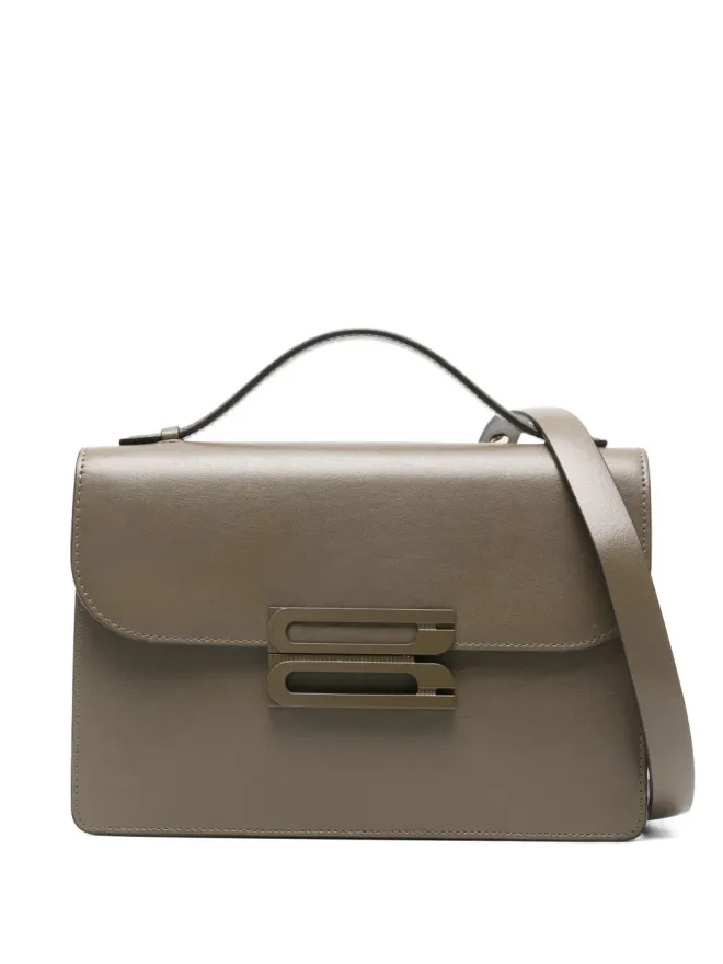 Victoria Beckham Victoria Beckham トップハンドルレザーショルダーバッグの商品画像