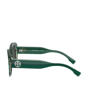 Tory Burch オーバルフレーム サングラス - サムネイル3