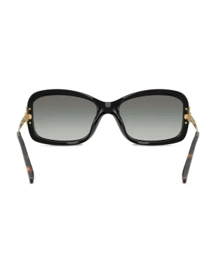 Tory Burch 装飾テンプルのジオメトリック サングラス - サムネイル4