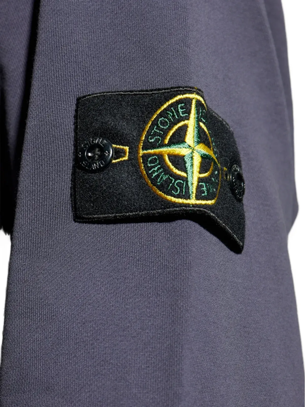 Stone Island ロゴパッチフーディー - 画像5