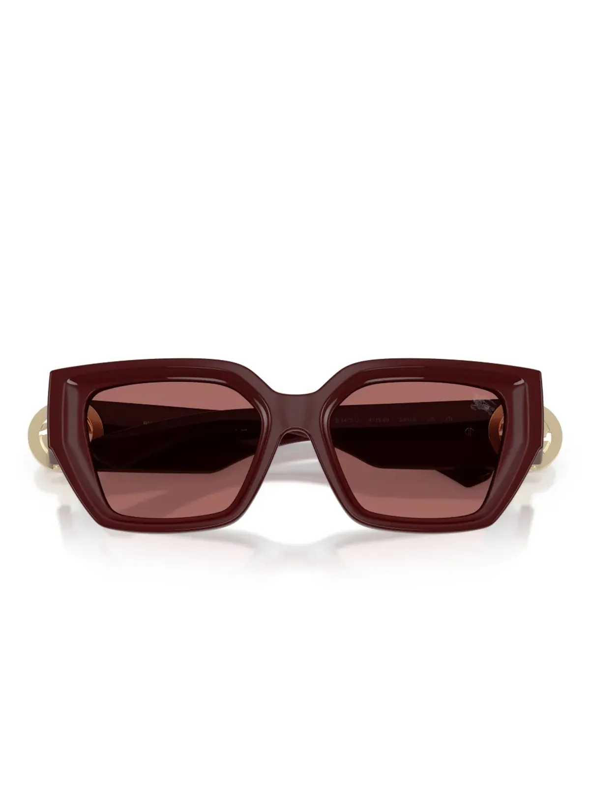 Burberry Eyewear 幾何学フレームサングラス - 画像5