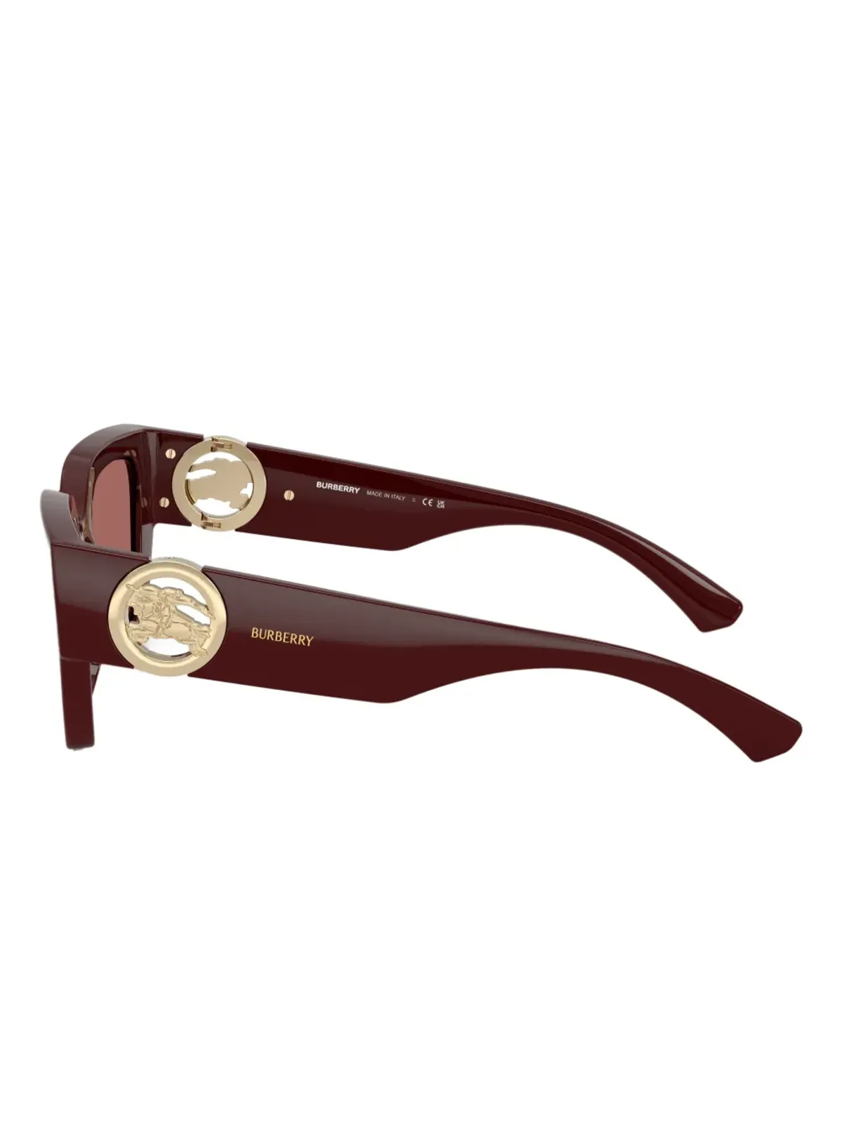 Burberry Eyewear 幾何学フレームサングラス - 画像3