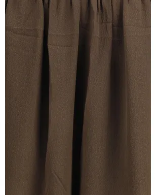 Petar Petrov wide-leg silk trousers - Brown - サムネイル3