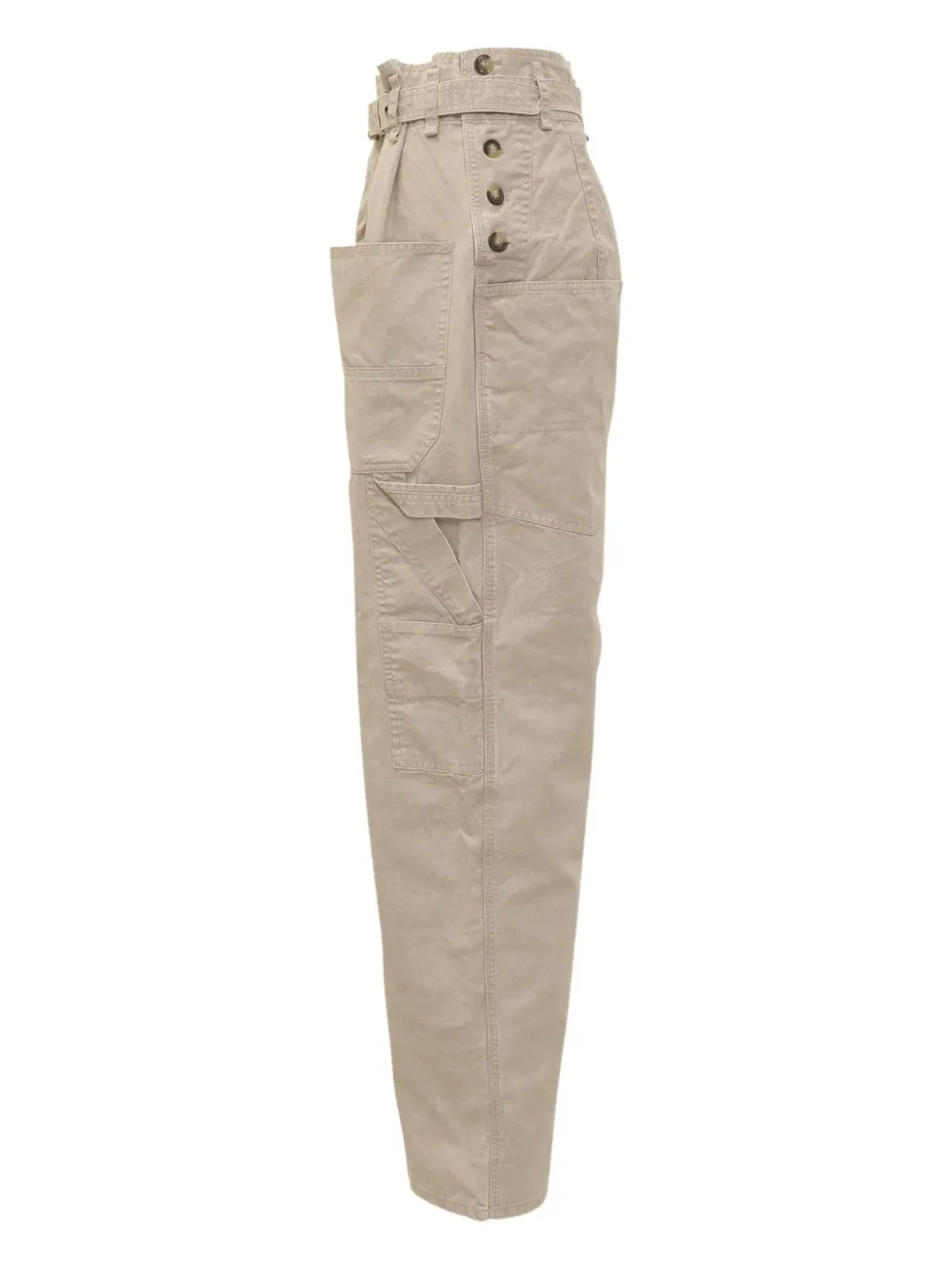 MARANT ÉTOILE ベルト付きポケットパンツ - 画像3