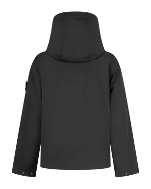 Stone Island Junior hooded parka jacket - Black - サムネイル2