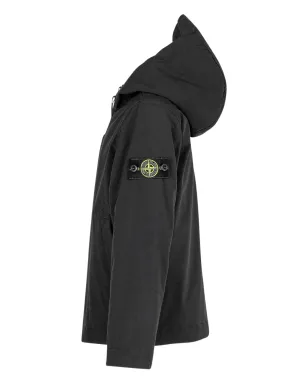 Stone Island Junior hooded parka jacket - Black - サムネイル3