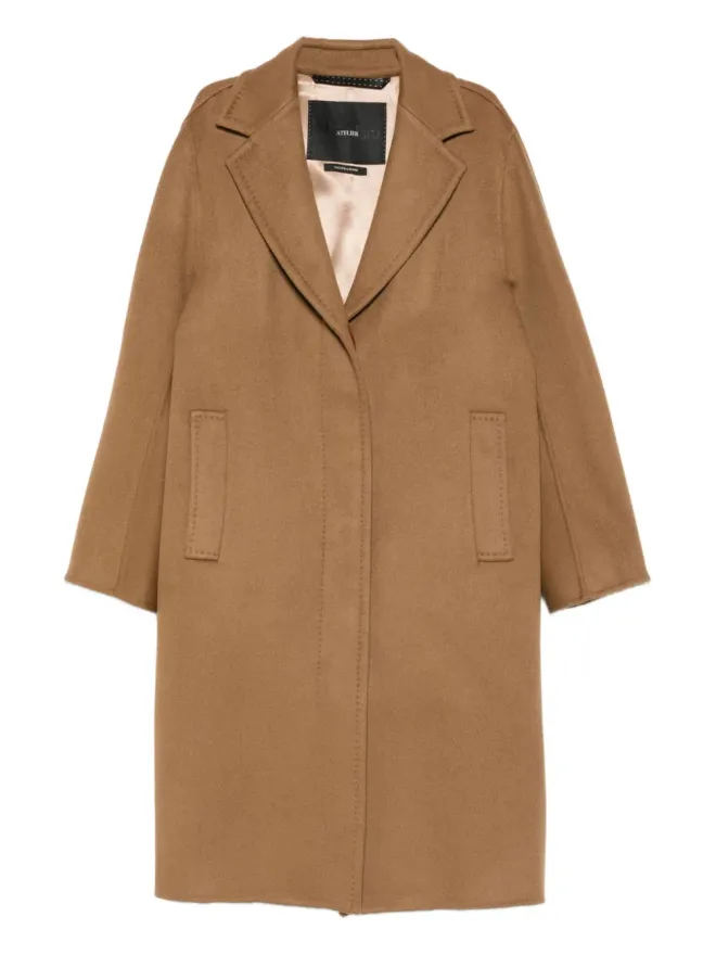 Max Mara Max Mara ノッチド・ラペル・コートの商品画像