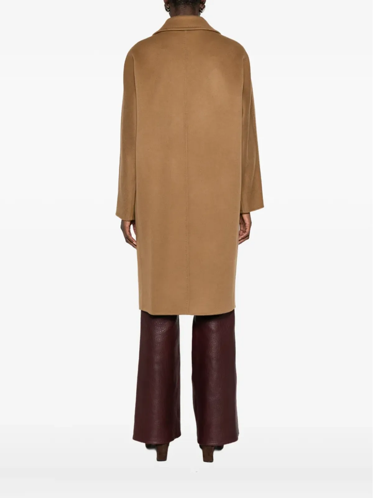 Max Mara ノッチド・ラペル・コート - 画像4