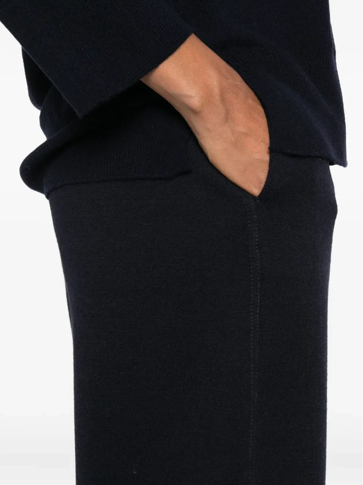 Max Mara クロップド ハイウエストパンツ - ブラック - 画像5