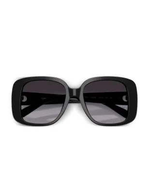 Tory Burch グラデーションスクエアフレームサングラス ブラック - サムネイル5