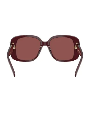 Tory Burch 装飾されたスクエアフレーム サングラス - サムネイル3