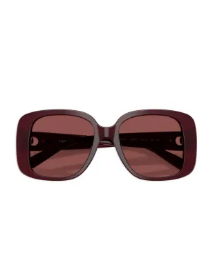Tory Burch 装飾されたスクエアフレーム サングラス - サムネイル4