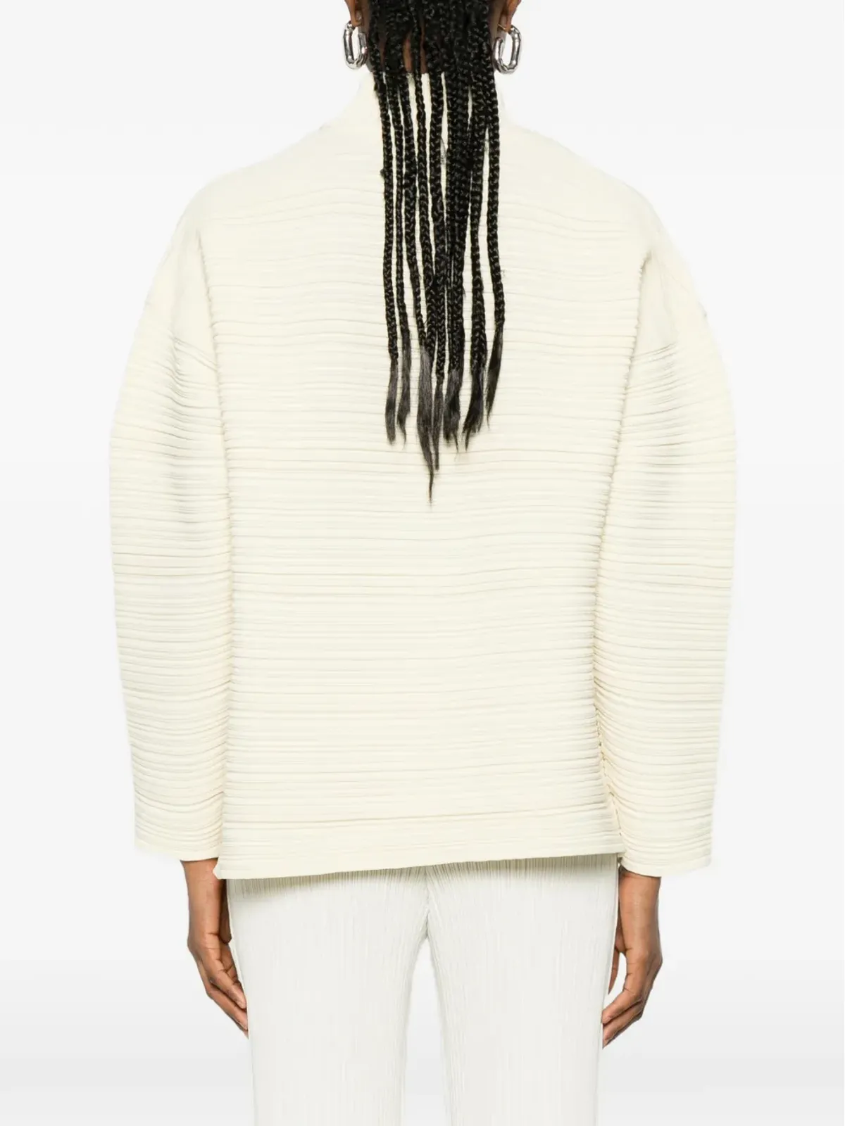 Pleats Please Issey Miyake プリーツセーター - Yellow - 画像4