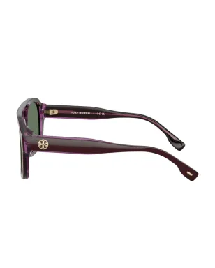 Tory Burch ダブルブリッジ ロゴディテール サングラス - サムネイル3