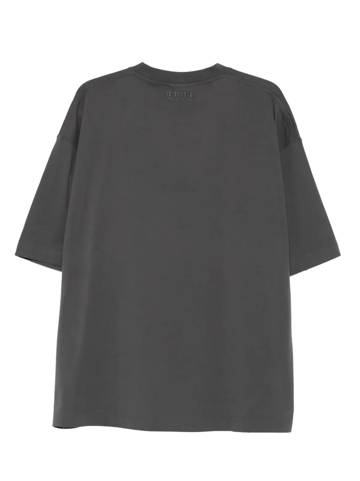 VETEMENTS ロゴモチーフ Tシャツ - グレー - 画像2