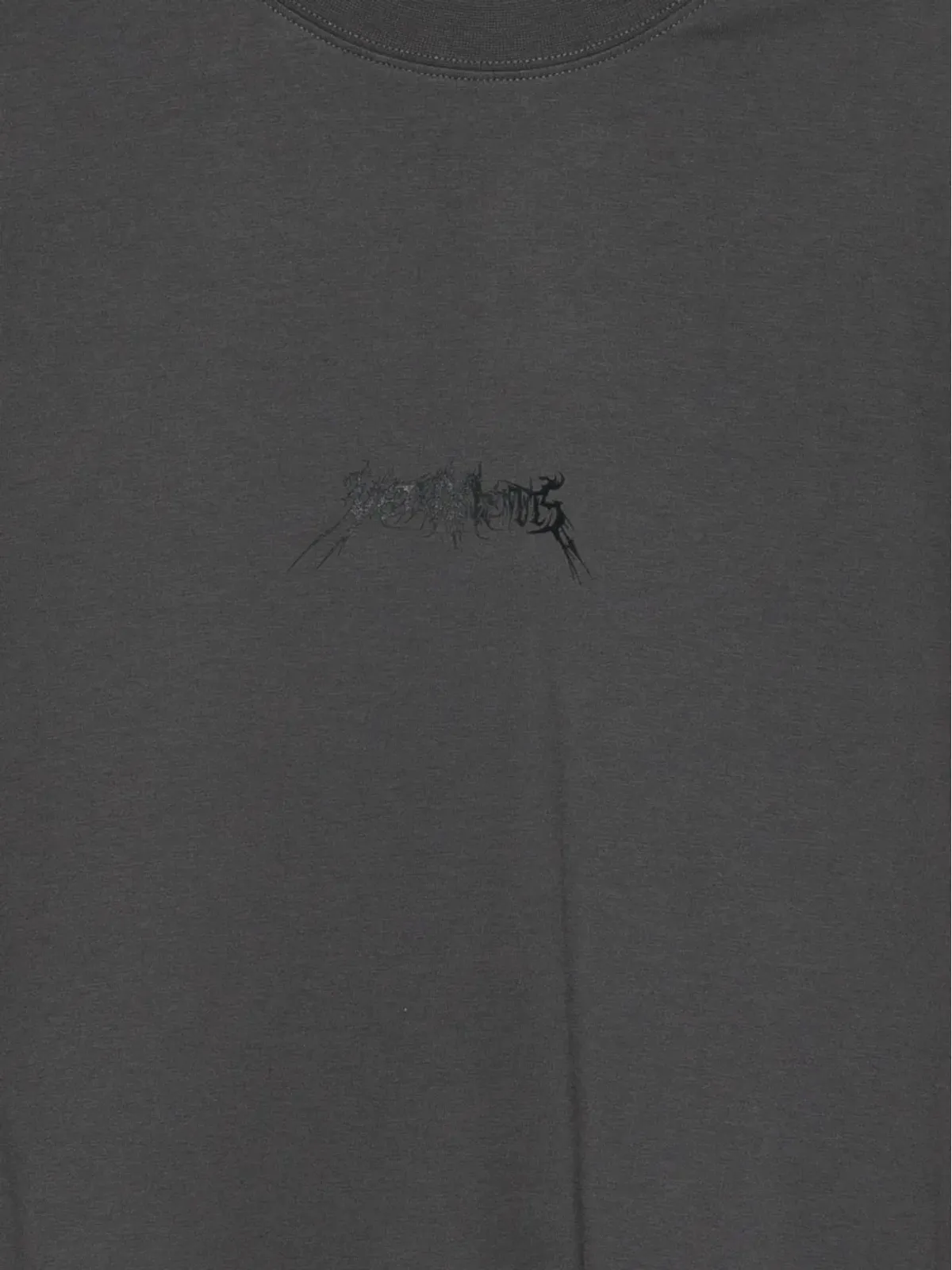 VETEMENTS ロゴモチーフ Tシャツ - グレー - 画像3