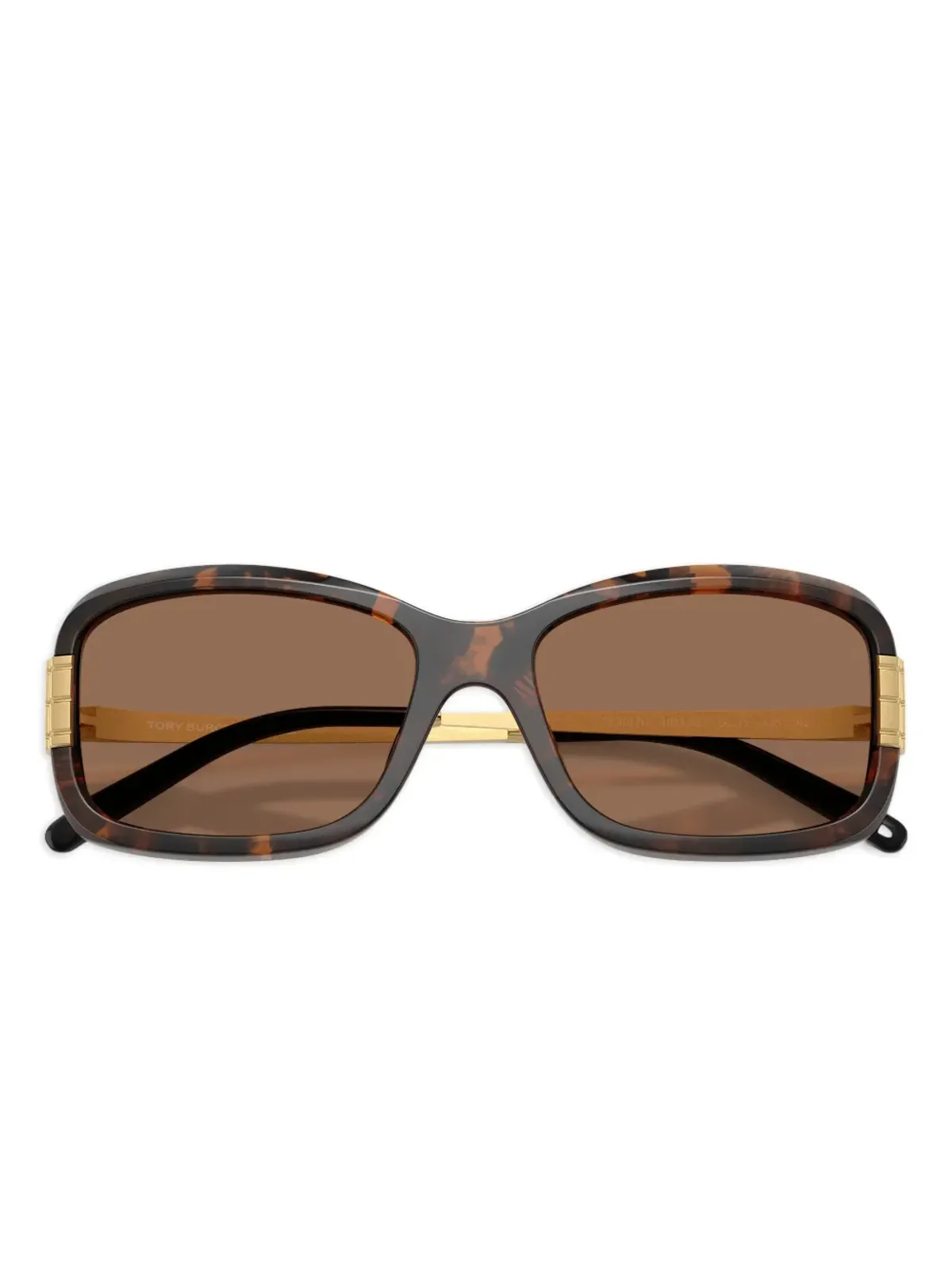 Tory Burch べっ甲柄の長方形サングラス - 画像5