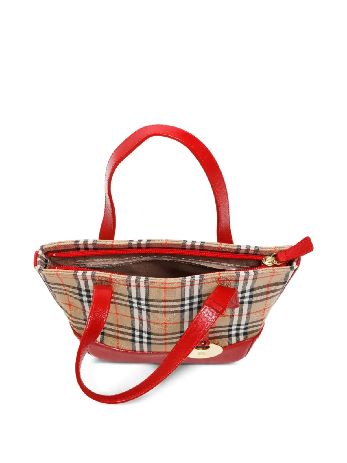 Burberry Pre-Owned 1990-2010 Nova Check Mini handbag - Neutrals - 画像5