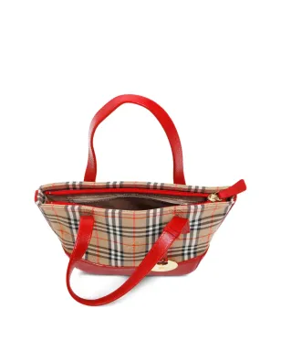 Burberry Pre-Owned 1990-2010 Nova Check Mini handbag - Neutrals - サムネイル5