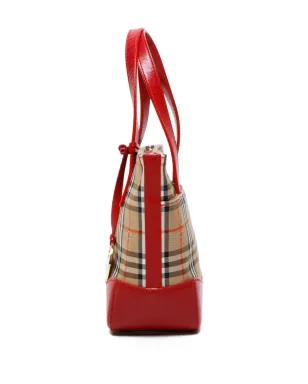 Burberry Pre-Owned 1990-2010 Nova Check Mini handbag - Neutrals - サムネイル4