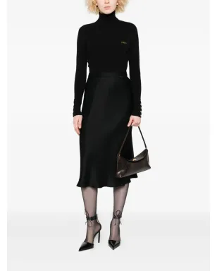 Elisabetta Franchi ロゴプレート付きミディドレス - サムネイル2