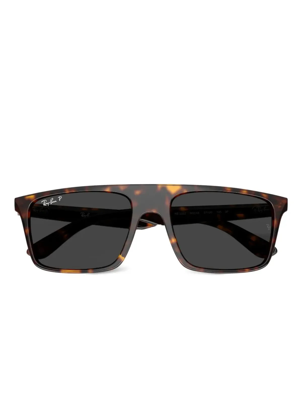Ray-Ban シールドフレームべっ甲柄サングラス - 画像5