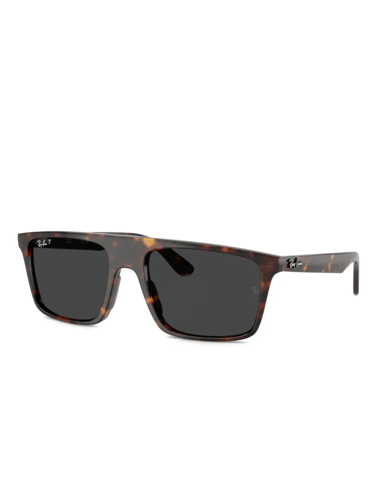 Ray-Ban シールドフレームべっ甲柄サングラス - 画像2