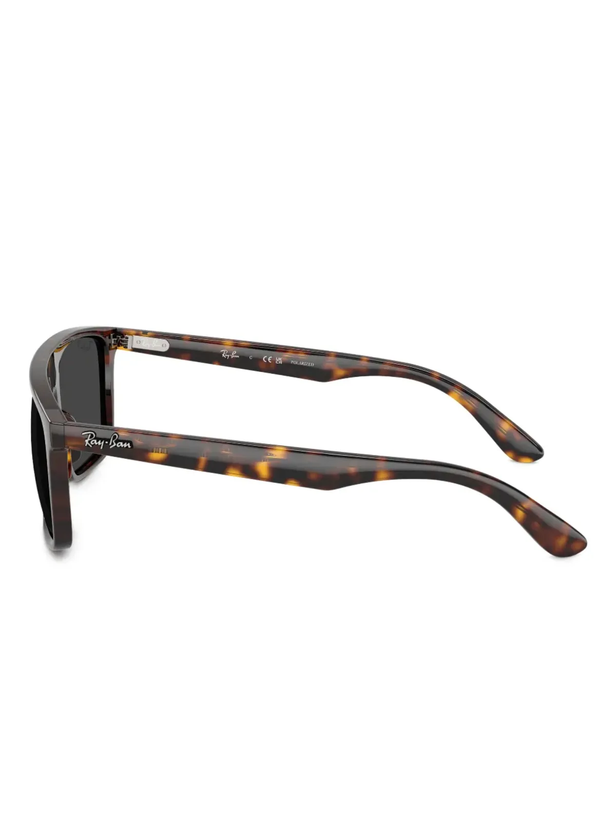 Ray-Ban シールドフレームべっ甲柄サングラス - 画像4