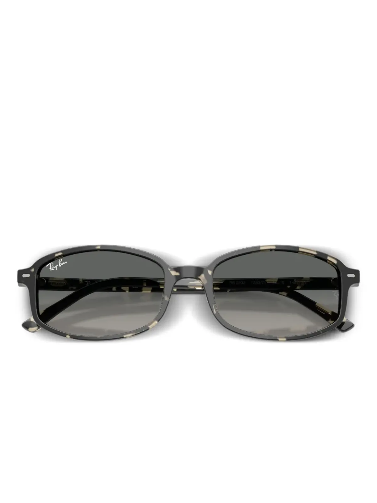 Ray-Ban ハバナ長方形サングラス - 画像5
