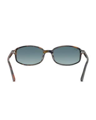 Ray-Ban べっこう柄の長方形サングラス - サムネイル3