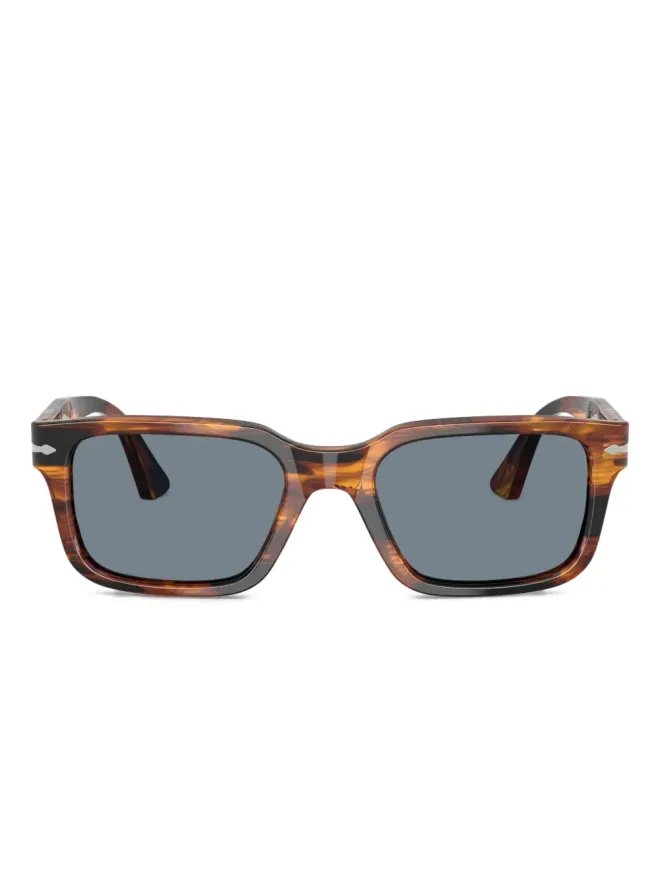 Persol Persol ストライプ柄スクエアサングラスの商品画像