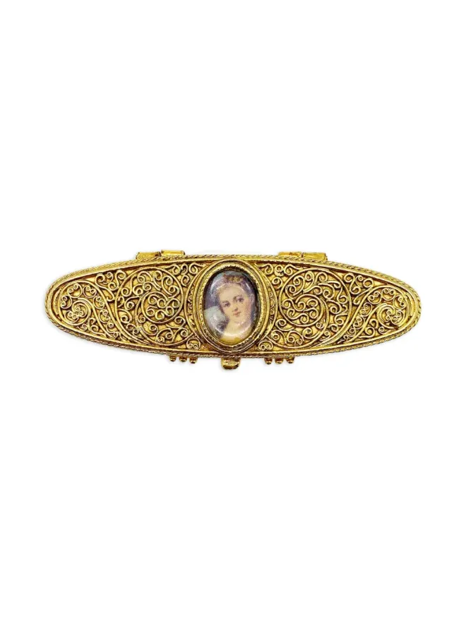 Jennifer Gibson Jewellery Jennifer Gibson Jewellery x Estée Lauder 1970s 香水コンパクト - Goldの商品画像