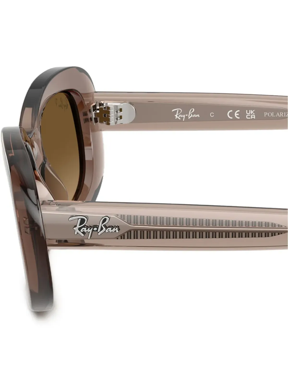 Ray-Ban オーバルフレームサングラス - 画像5