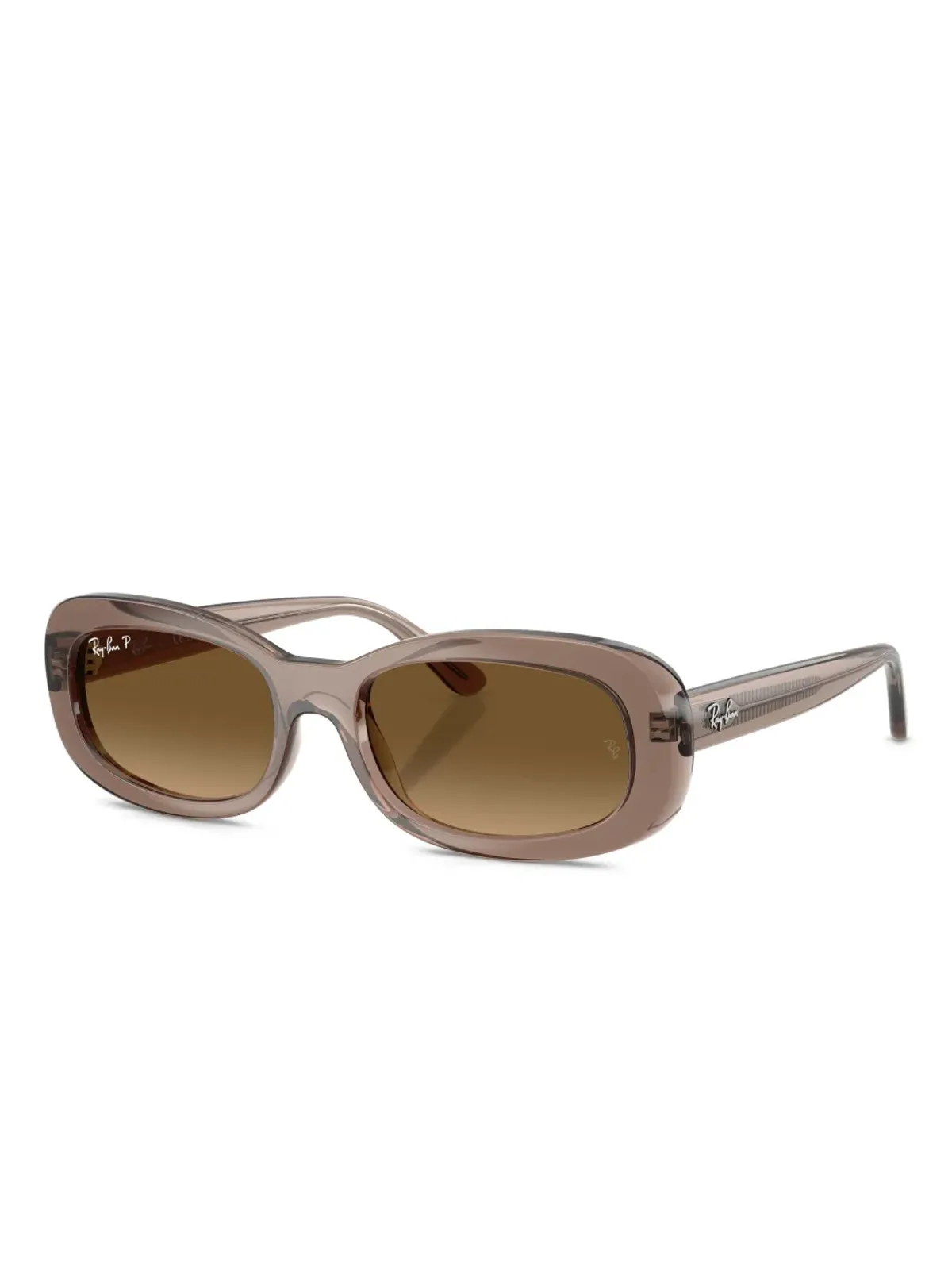 Ray-Ban オーバルフレームサングラス - 画像2