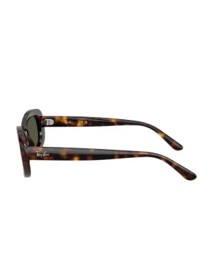 Ray-Ban ハバナ オーバルフレーム サングラス - サムネイル4