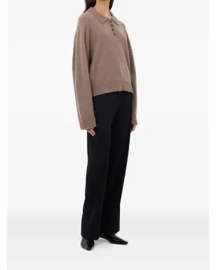 LouLou de Saison リブヘムポロトップ - サムネイル3