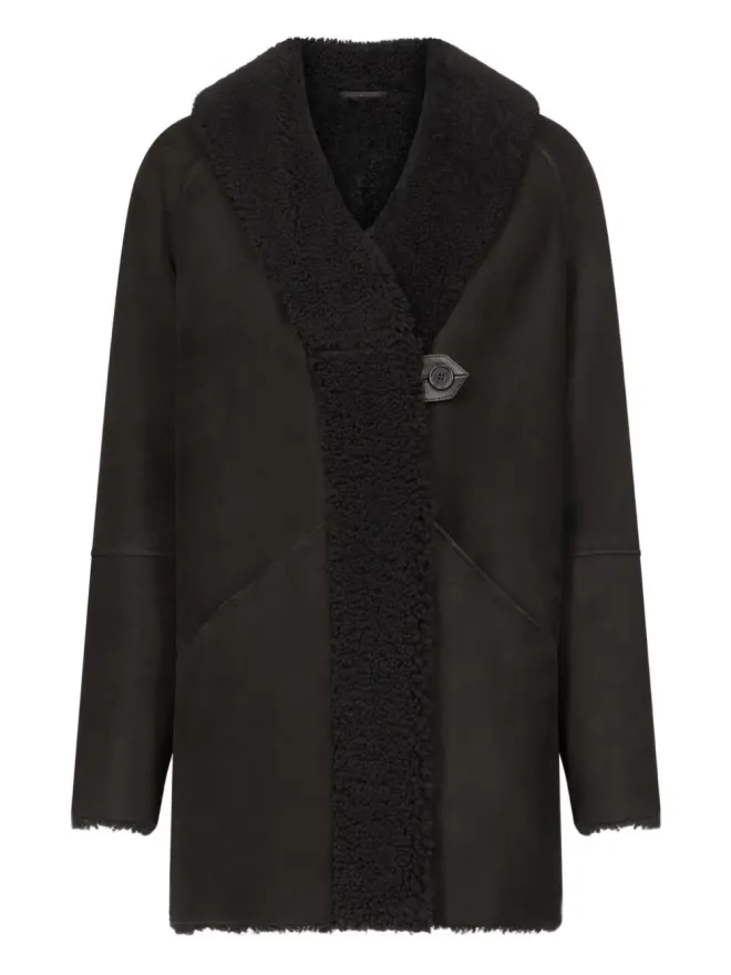 Loulou de Saison LouLou de Saison Isak hooded shearling coatの商品画像