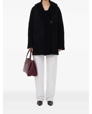 LouLou de Saison Isak hooded shearling coat - サムネイル2